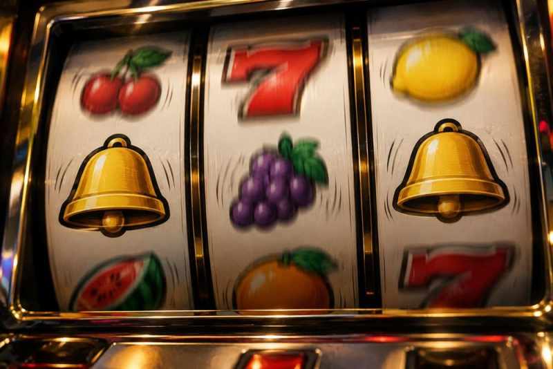 Ilustrasi permainan slot yang sedang ramai dimainkan